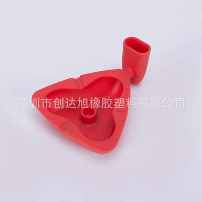 【工廠直銷橡塑制品 高檔創(chuàng)意煙灰缸 硅膠煙灰缸 環(huán)保硅膠制品】價格,廠家,圖片,其他橡膠制品,深圳市創(chuàng)達(dá)旭橡膠塑料-